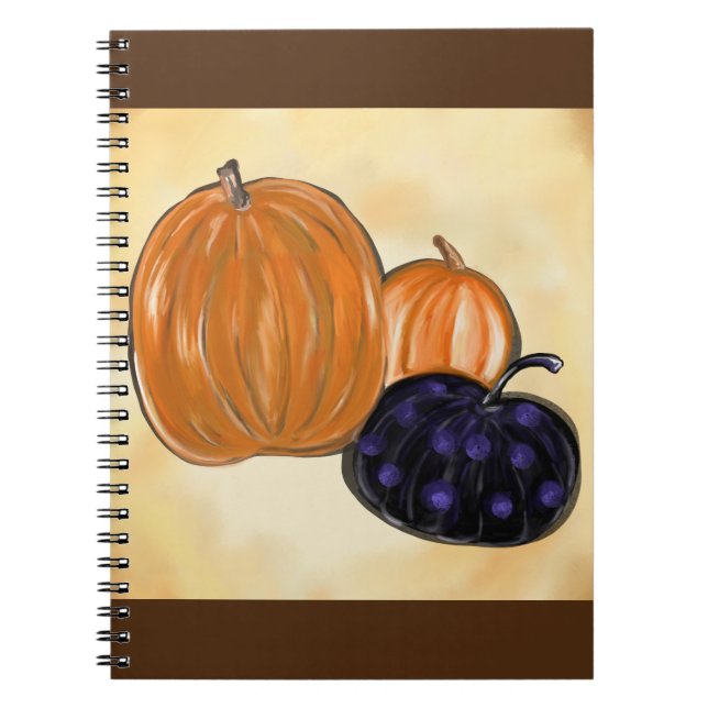 Caderno Espiral Pumpkins (Frente)