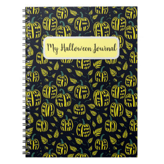 Caderno Espiral Pumpkins Halloween