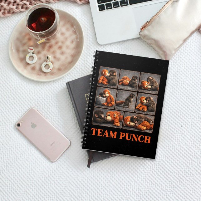 Caderno Espiral Punho de Macaco Bebê (Criador carregado)