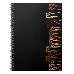 Caderno Espiral Punhos Levantados
