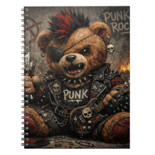 Caderno Espiral Punk Rock Paul