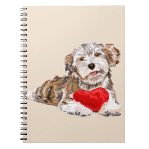 Caderno Espiral Puppy Love