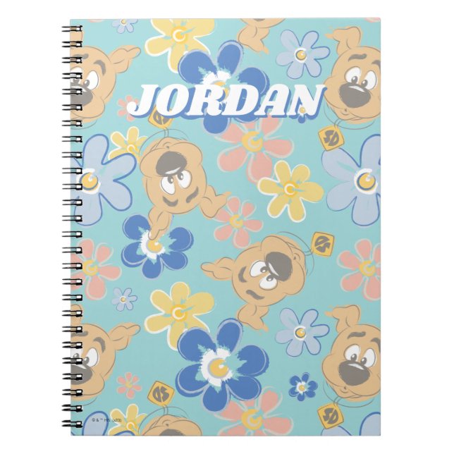 Caderno Espiral Puppy Scooby-Doo Flower (Frente)