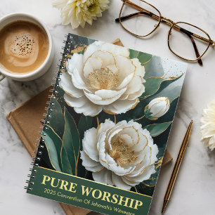 Caderno Espiral Pure Worship 2025 Convenção JW