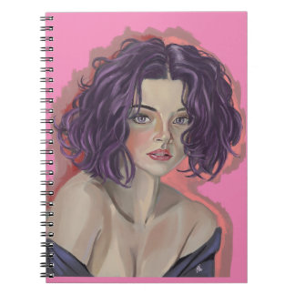 Caderno Espiral Purple girl