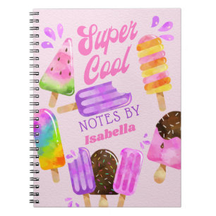 Caderno Espiral Púrpura Rosa Super Legal, Púrpura Personalizada