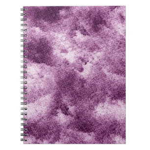 Caderno Espiral Púrpura vestida, abstrato, adorada, antiga,
