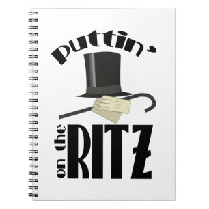 Caderno Espiral Puttin Ritz
