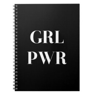 CADERNO ESPIRAL PWR GRL