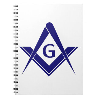 Caderno Espiral Quadrado & compassos modernos