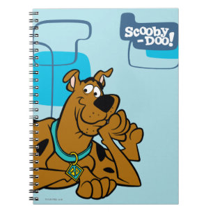 Caderno Espiral Quadrados retros Scooby-Doo que encontra-se para