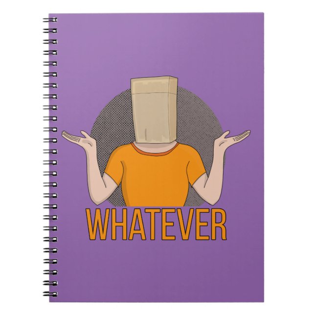 Caderno Espiral Qualquer (Frente)