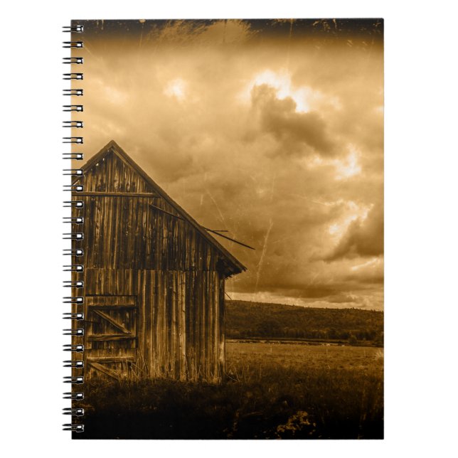 Caderno Espiral quartel russa do oeste (Frente)