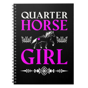 Caderno Espiral Quarter Horse Girl