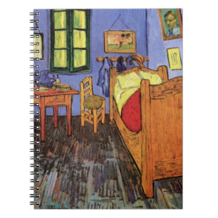 Caderno Espiral Quarto de Vincent em Arles por Vincent van Gogh