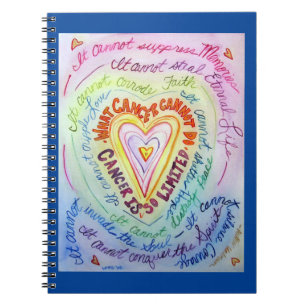 Caderno Espiral Que Cancer Não Consegue Fazer O Notebook Do Diár