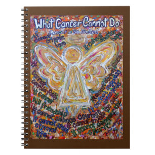 Caderno Espiral Que Cancer Não Pode Fazer Diário De Notebook Angel