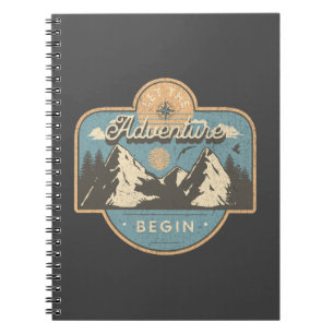 Caderno Espiral Que comece a aventura