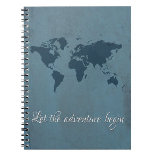 Caderno Espiral Que comece a aventura