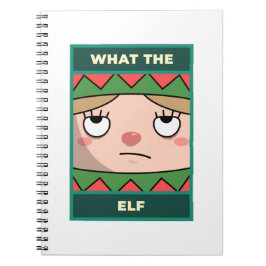 Caderno Espiral Que Elf