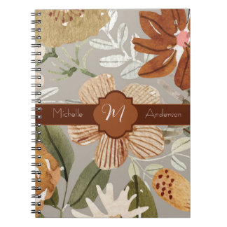 Caderno Espiral Quebra de Sangue no Notebook Espiral de Taupe