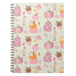 Caderno Espiral Queda Rosa