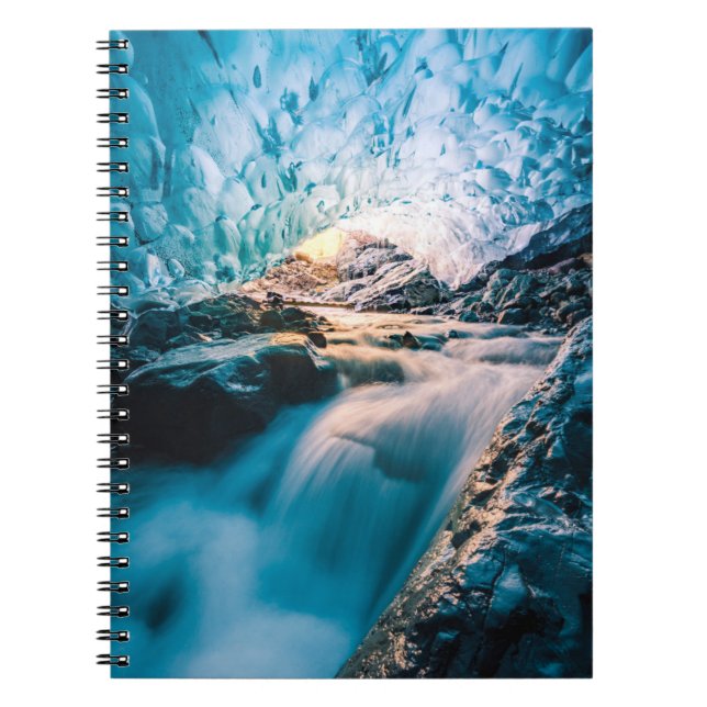 Caderno Espiral Quedas | Vatnajokull Glacier, Islândia Oriental (Frente)