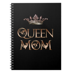 Caderno Espiral Queen Mom