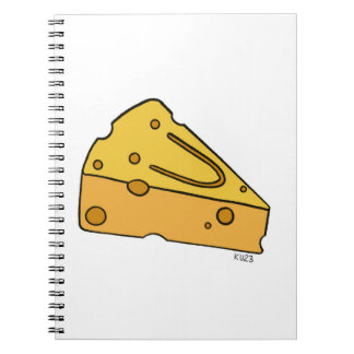 Caderno Espiral Queijo Fofo Sorriso