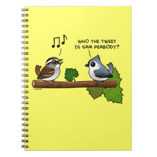 Caderno Espiral Quem é o Tweet?