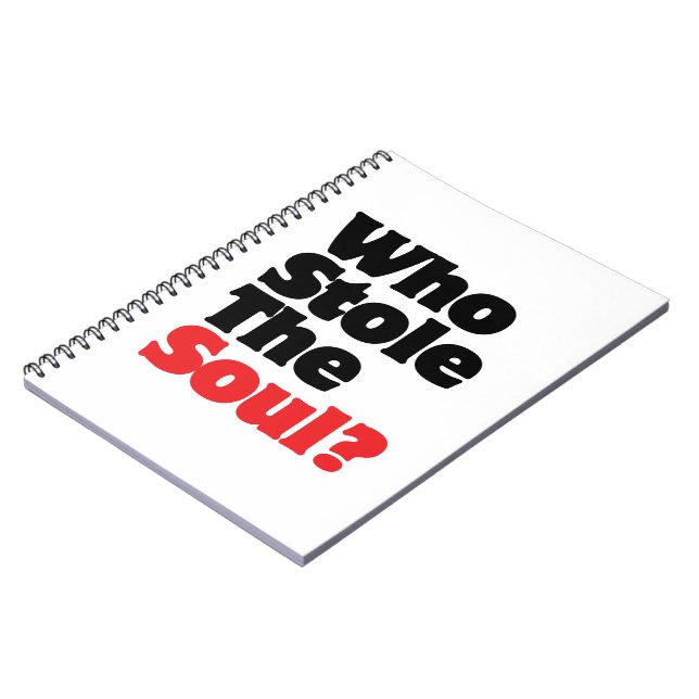 Caderno Espiral Quem Roubou A Alma? (Left Side)