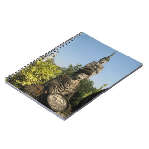 Caderno Espiral Quem Você Culto? Nong Khai, Isaan, Tailândia