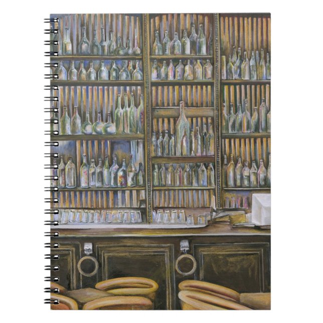 Caderno Espiral Quente, mas não movendo (Frente)