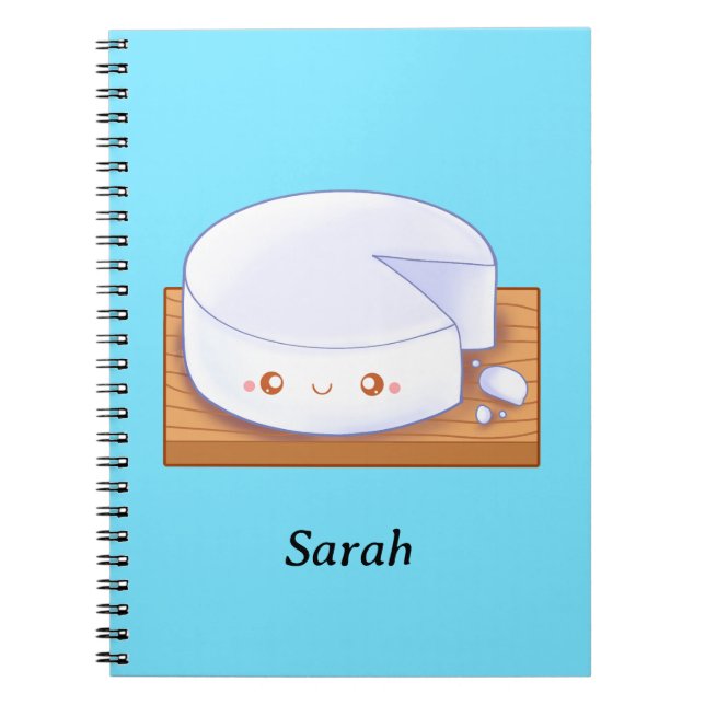 Caderno Espiral Queso Queso Fresco Branco mexicano (Frente)