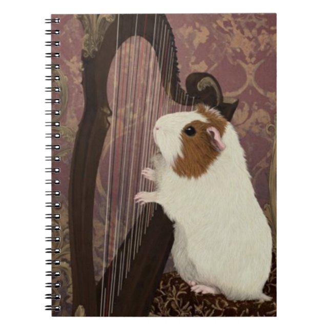Caderno Espiral Quiet Recital – Guinea Pig Notebook (Frente)