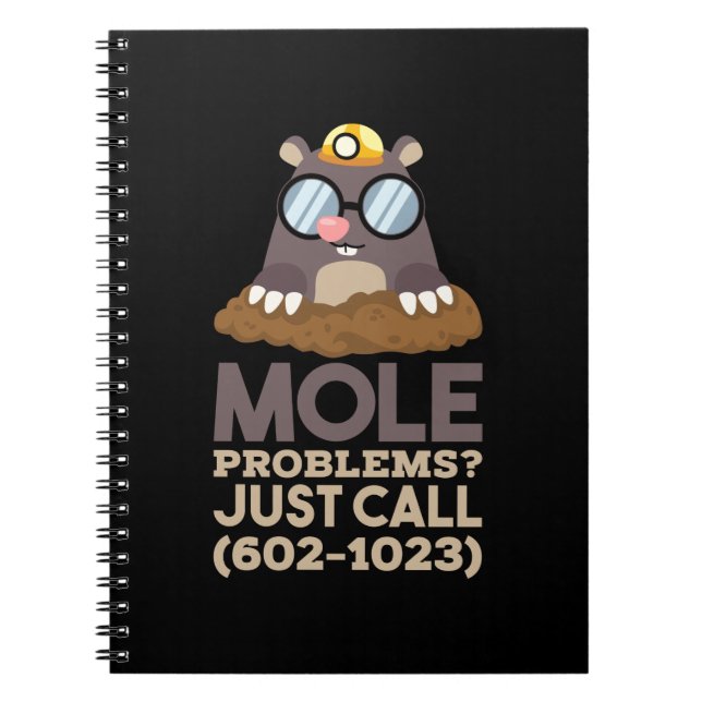 Caderno Espiral Química - Problemas de Mol (Frente)