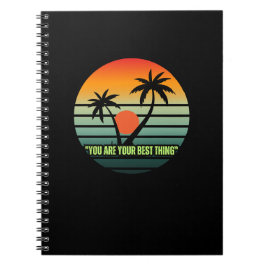 Caderno Espiral Quotes design Notebook