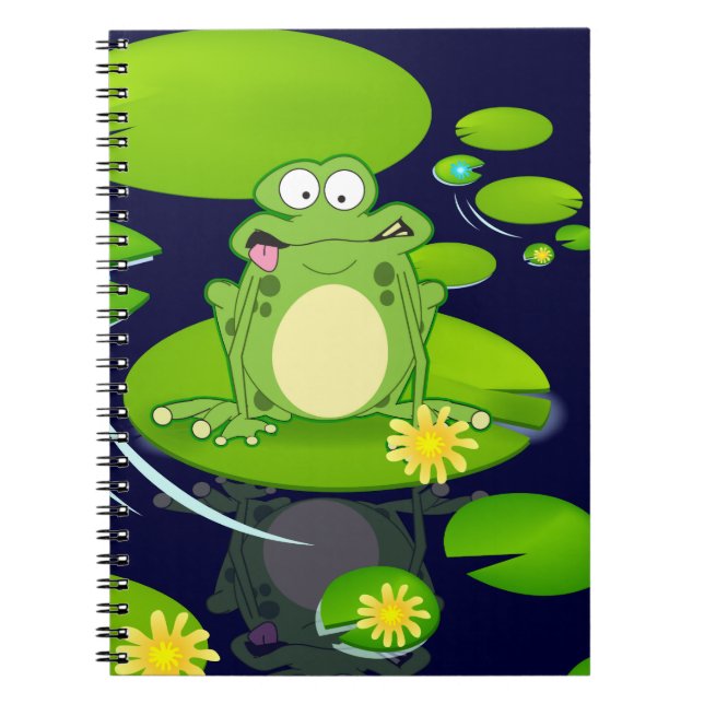 Caderno Espiral Rã (Frente)