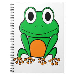 Caderno Espiral Rã