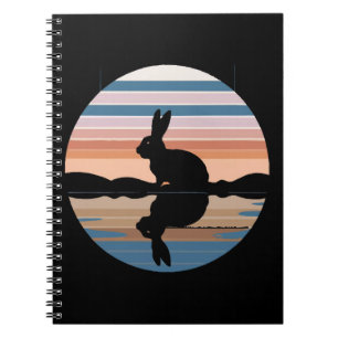 Caderno Espiral Rabbit Retro Sunset