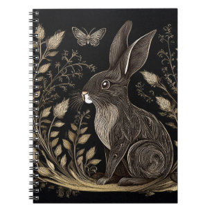 Caderno Espiral Rabbit Whimsical