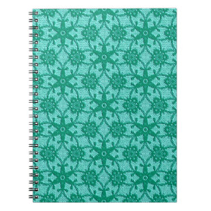 Caderno Espiral Raça antiga - turquesa e aqua