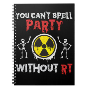 Caderno Espiral Rad Tech Humor Funny Xray Radiologista