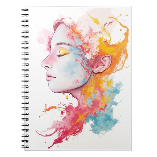 Caderno Espiral Radiação interna (Frente)