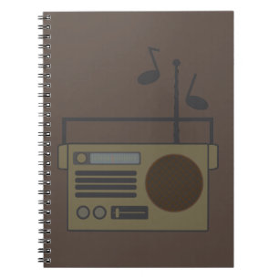 Caderno Espiral Rádio