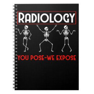 Caderno Espiral Radiologista Funny Radiology