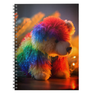 Caderno Espiral Rainbow Bear