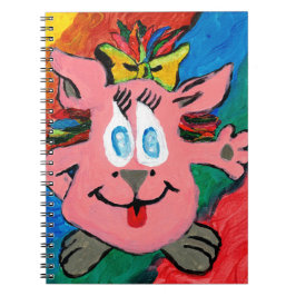 Caderno Espiral Rainbow Character Photo Notebook