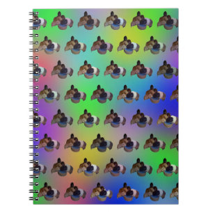 Caderno Espiral Rainbow Guiné Pigs, Notebook