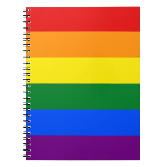 Caderno Espiral Rainbow Pride (Frente)
